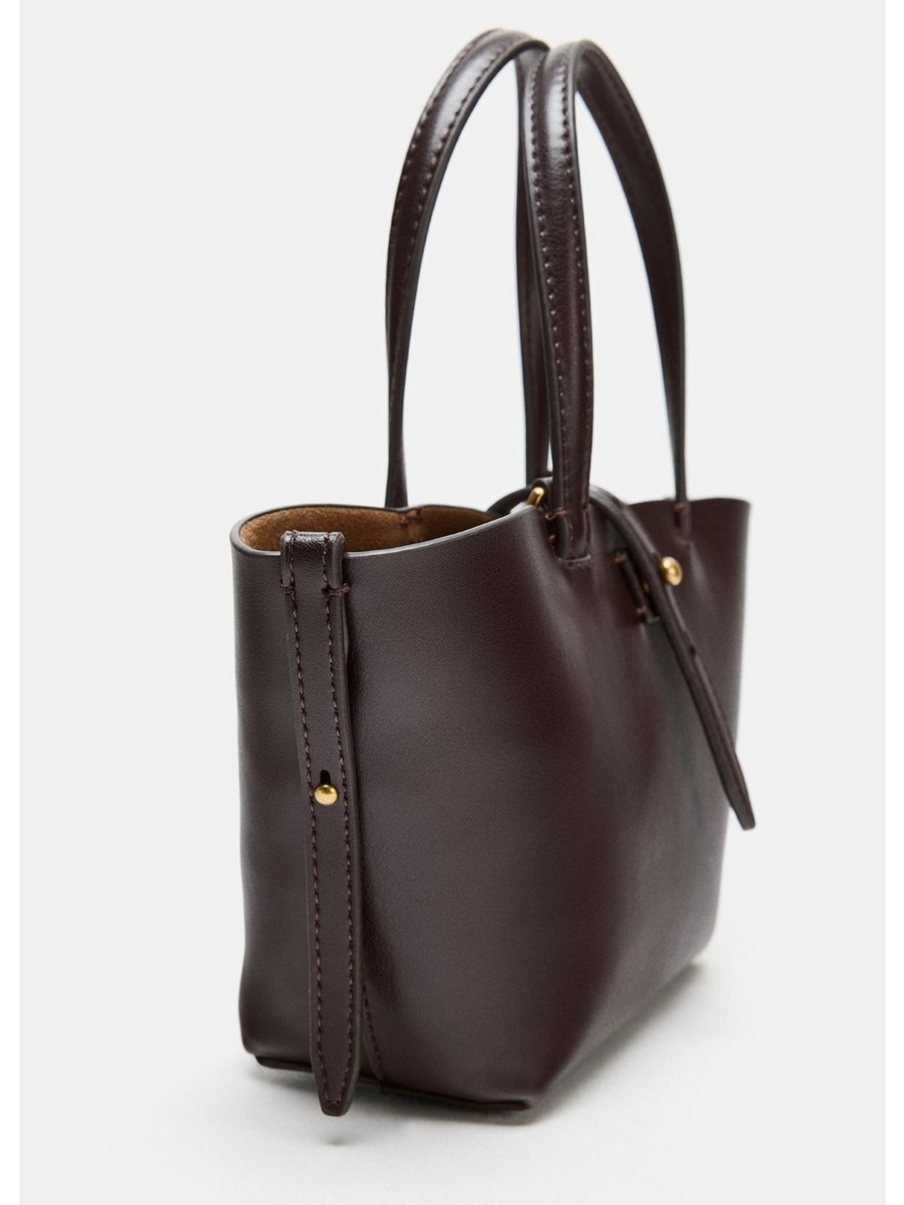 Zara Mini Basket Bag with Straps NWT - Picture 3 of 6